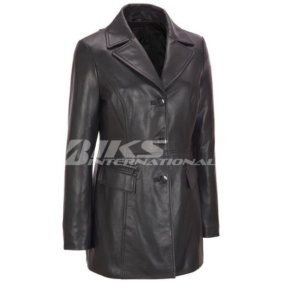 Women Leather Coat
