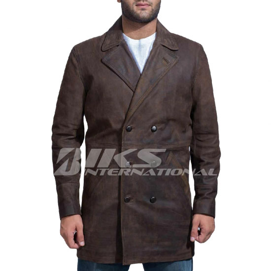 Men Leather Coat