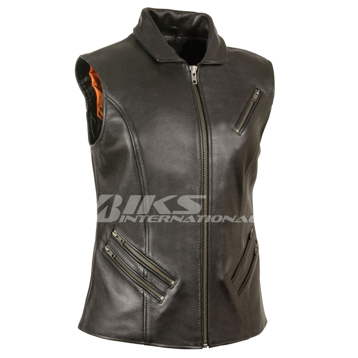 Women Leather Vest