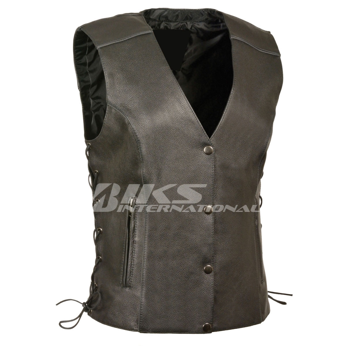 Women Leather Vest