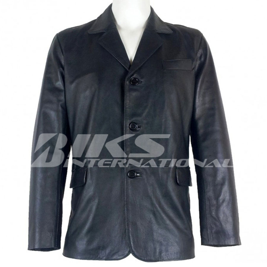 Men Leather Coat
