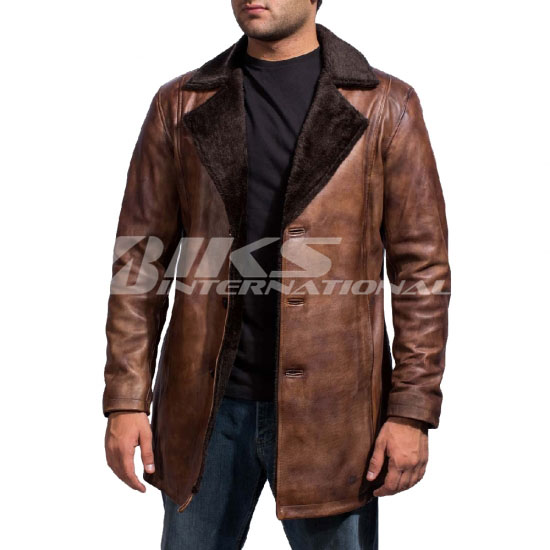 Men Leather Coat