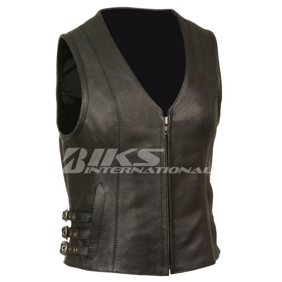 Women Leather Vest