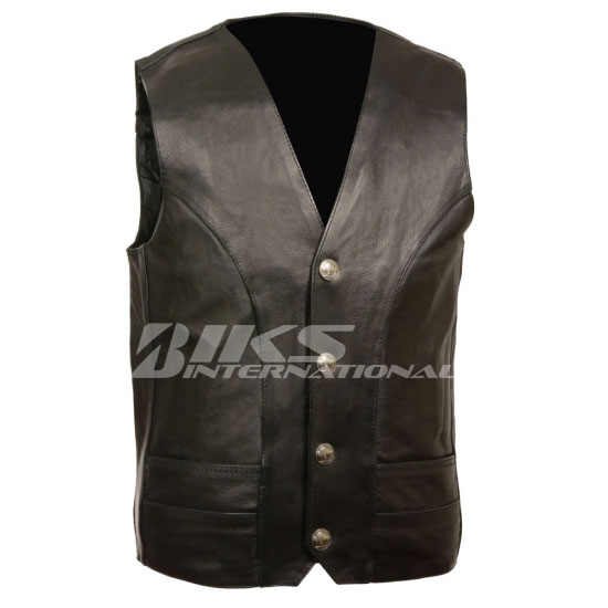 Men Leather Vest