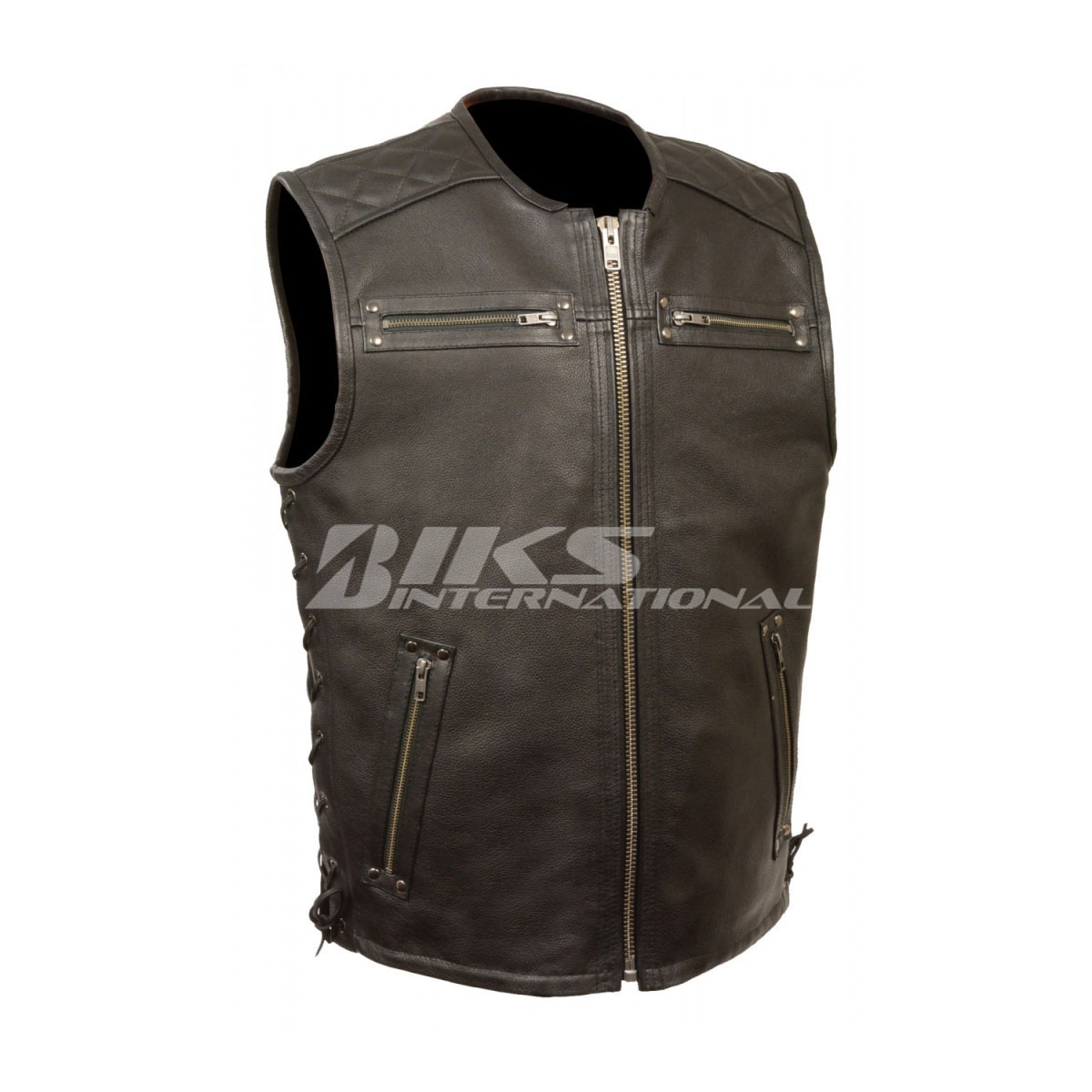 Men Leather Vest