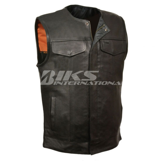 Men Leather Vest