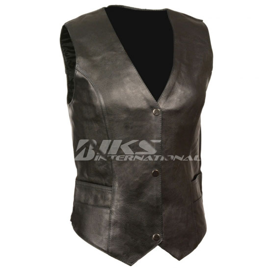 Women Leather Vest